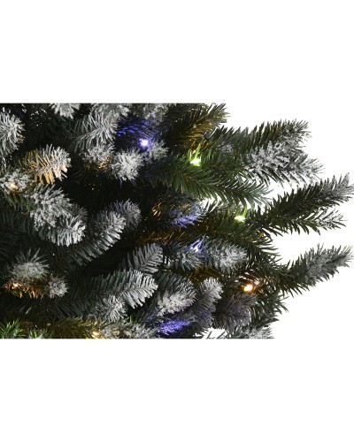 ESPRIT Christmas Tree Green Metal and Polyethylene, Snowy, 110 x 110 x 150 cm
